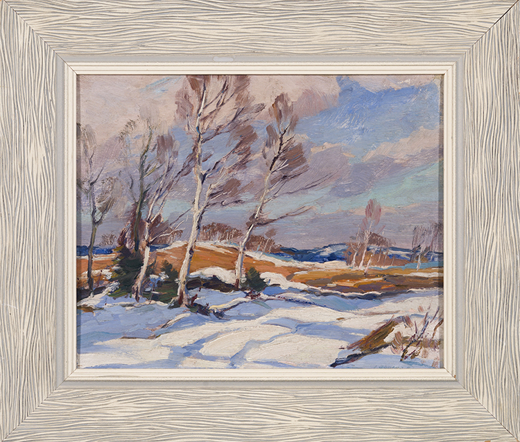Winter Landscape by Frank Leonard Brooks
