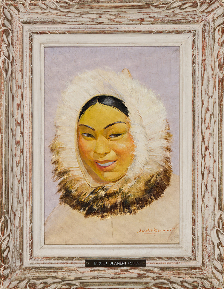 Inuit Girl par Thomas Harold Beament