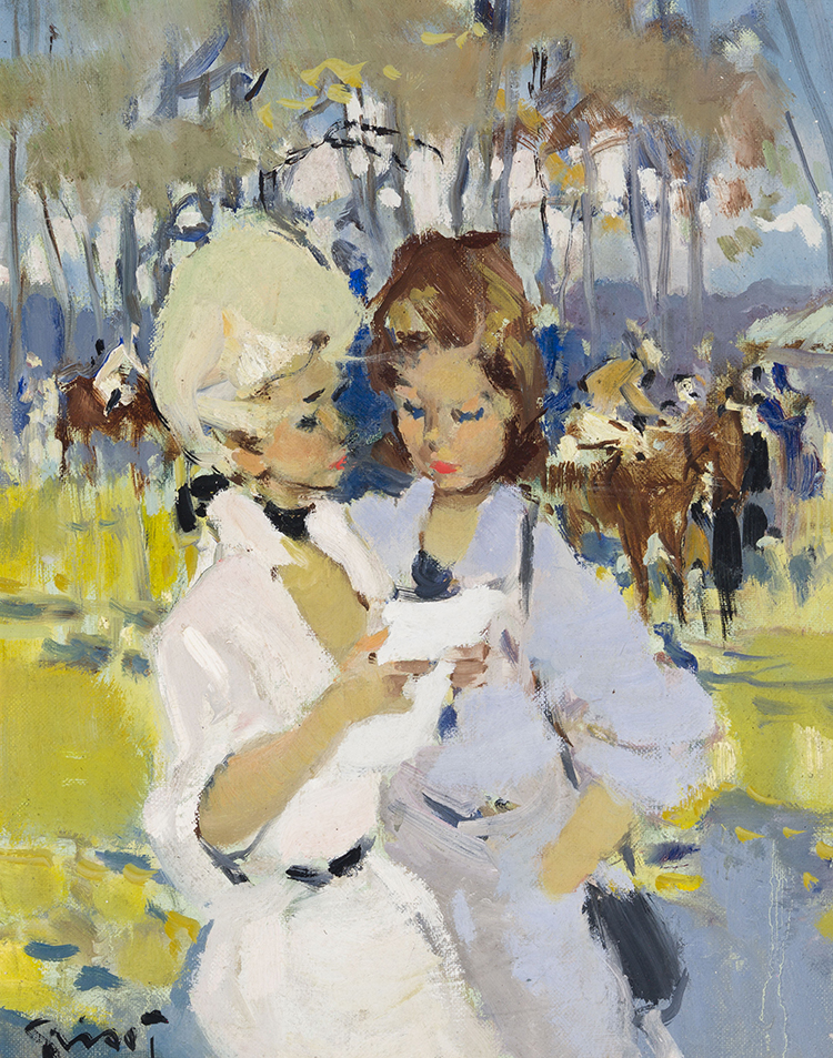 Ladies at the Races par Pierre Grisot