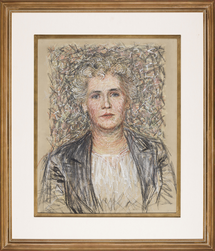 Portrait of a Woman by Miller Gore Brittain