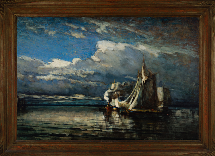 Fishing Fleet, Bay of Fundy by John A. Hammond