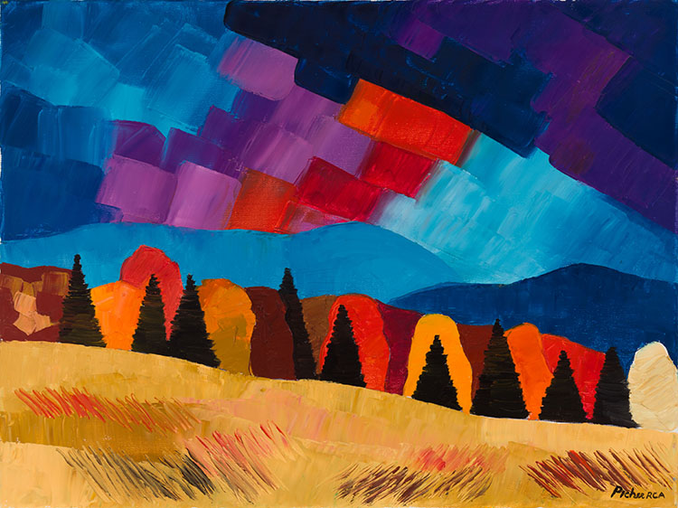 Paysage d'automne by Claude Picher