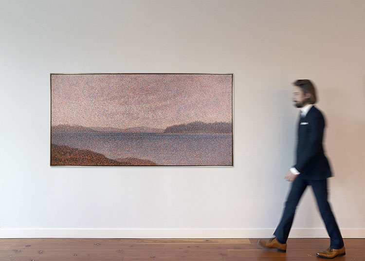 Gulf Islands IV by Joan Willsher-Martell