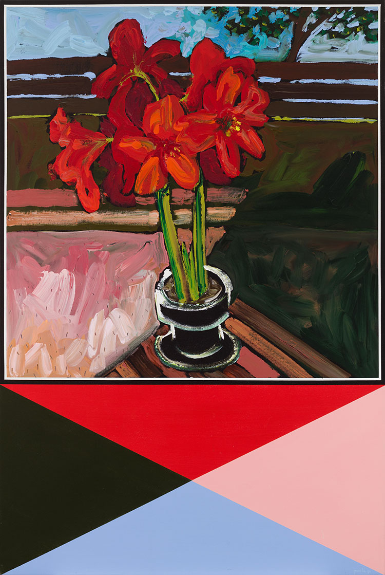 Amaryllis / Tree by Leslie Donald Poole