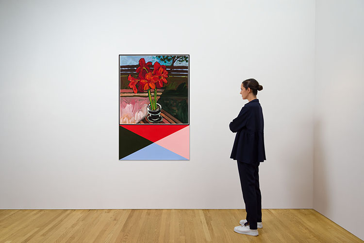 Amaryllis / Tree by Leslie Donald Poole