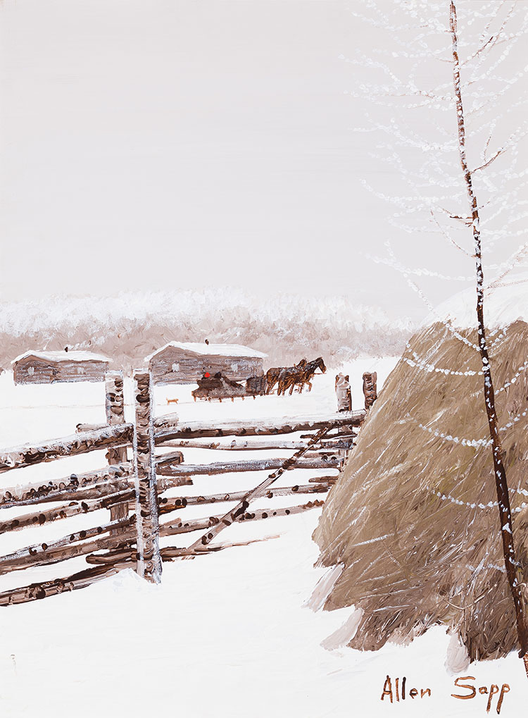 Coming Home From a Concert by Allen Sapp