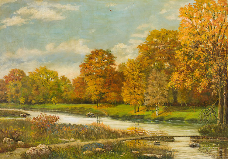 Automne doré, Beaurepaire, Québec by J.O. Grey