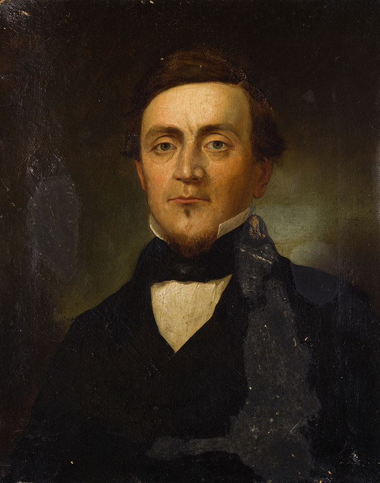 Portrait of a Man by 19th Century Canadian School