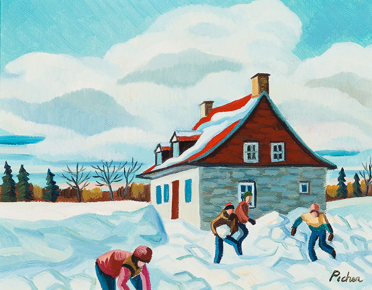 Maison canadienne by Claude Picher