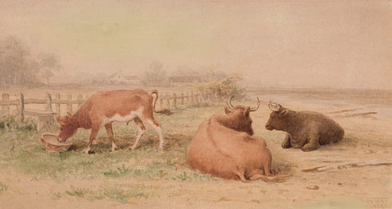 Pastoral Scene by Frederick Arthur Verner
