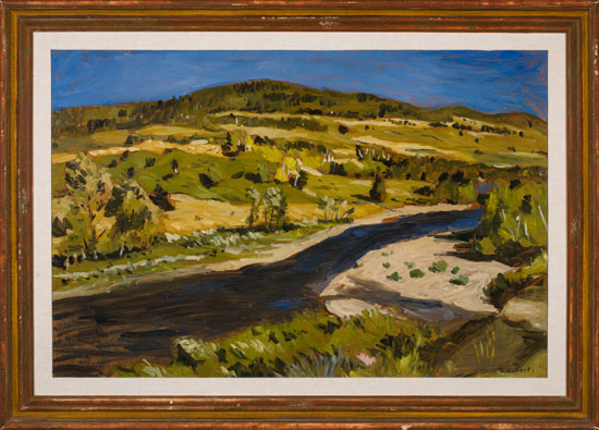 The Gouffre River, Baie St. Paul, Quebec by William Goodridge Roberts