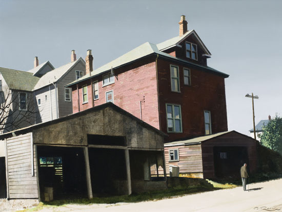 The Big Houses, Thurlow St. Vancouver par Geoffrey Alan Rock