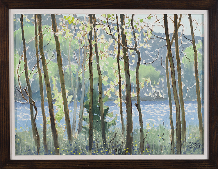 Spring Poplars - Minden, Ont. by George Franklin Arbuckle