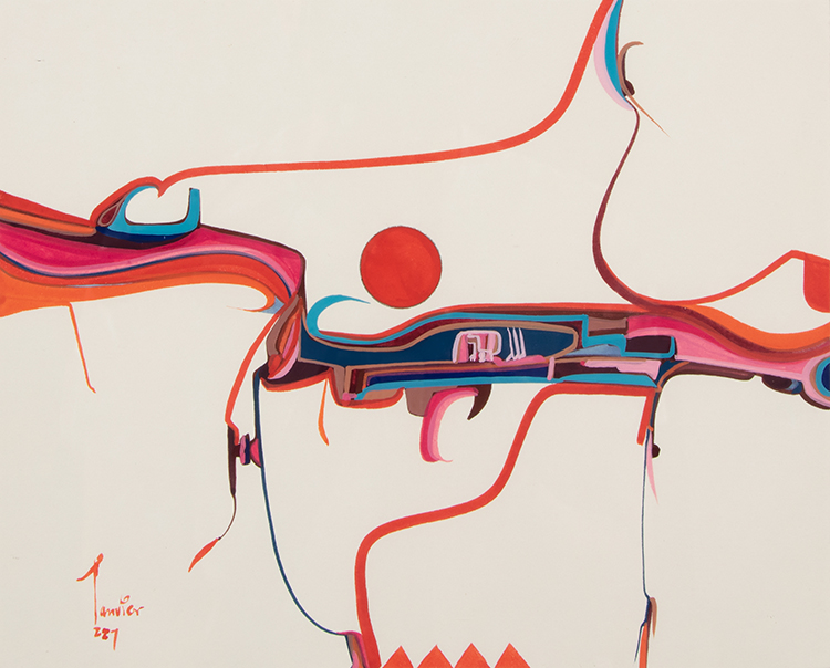 Abstract par Alex Simeon Janvier