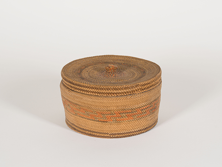 Lidded Basket by Unidentified Nuu-chah-nulth