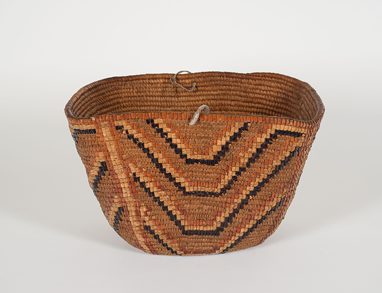 Salish Burden Basket by Unidentified Salish