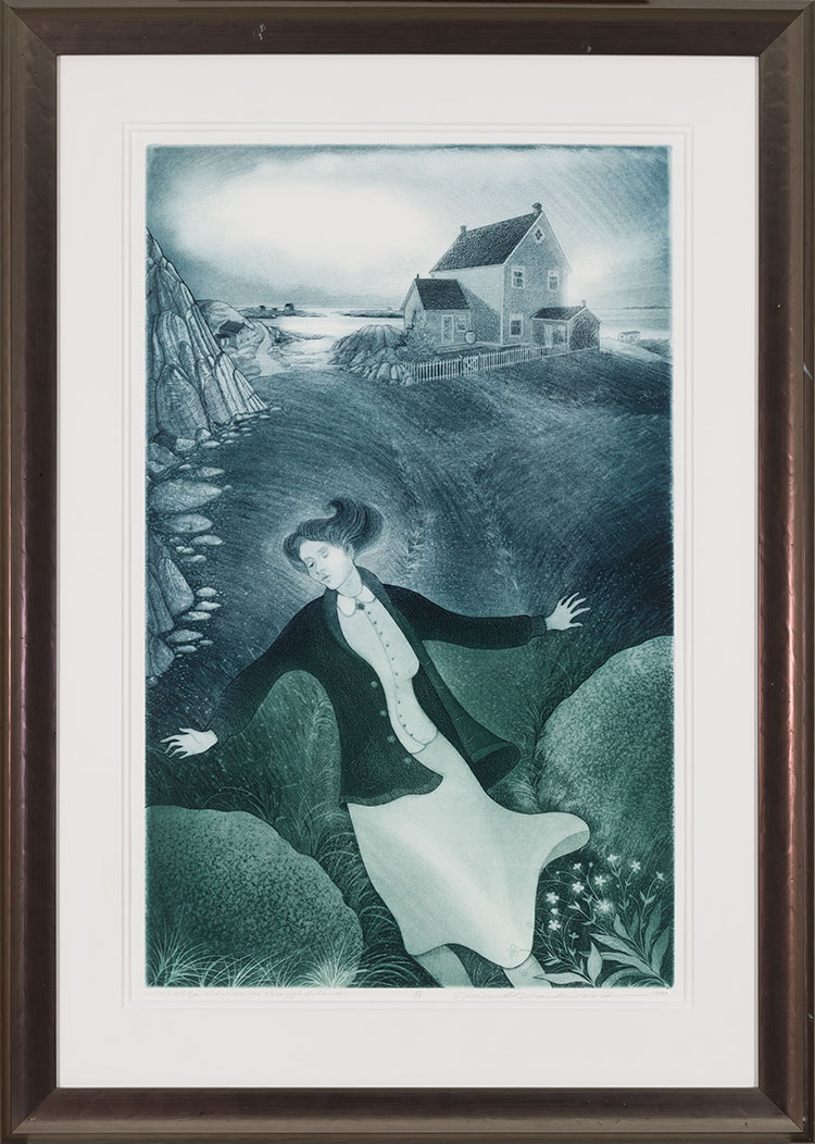 Molly Glover on Bragg's Island by David Lloyd Blackwood