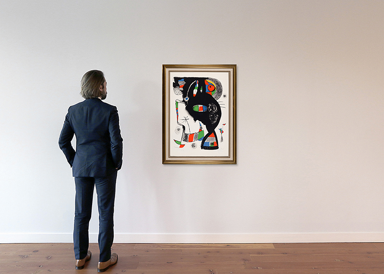 42, Rue Blomet by Joan Miró