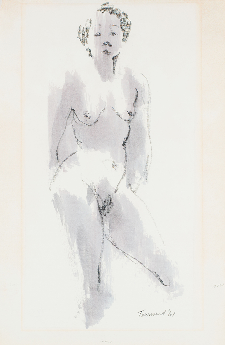 Standing Nude by  Townsend
