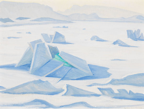 Arctic Landscape par Doris Jean McCarthy