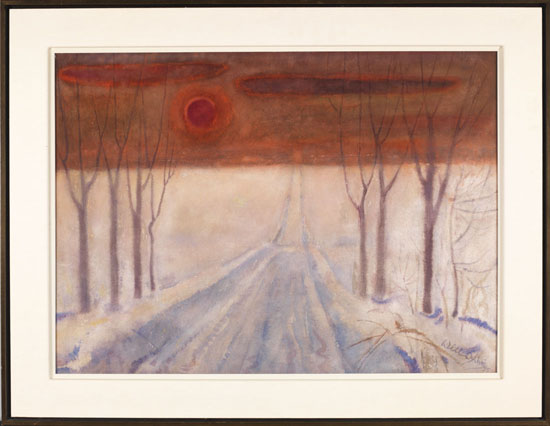Sunrise in Winter by William Abernethy Ogilvie