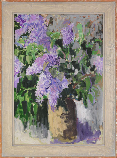 Lilacs by Molly Joan Lamb Bobak