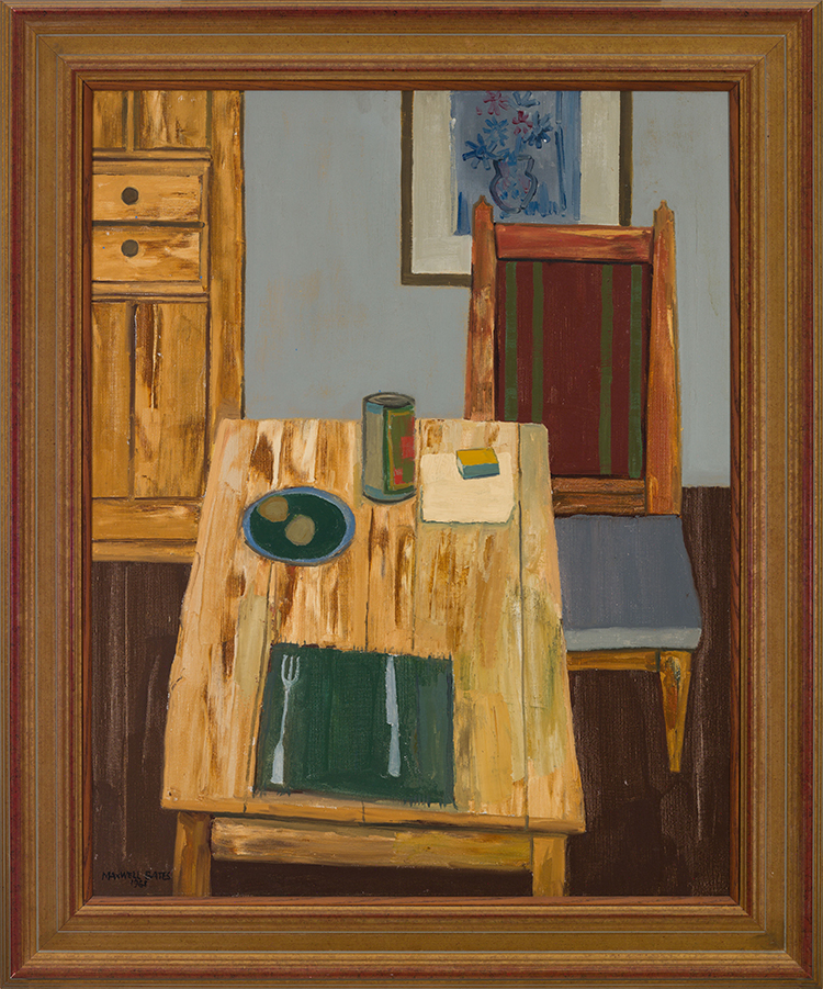 Interior with Table and Chair by Maxwell Bennett Bates