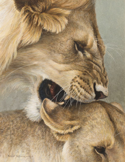 The Mating Game by Robert Bateman