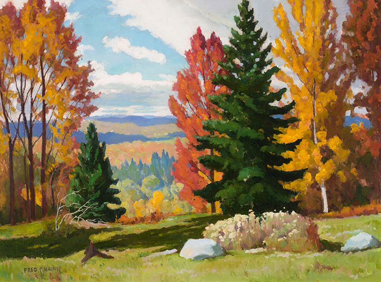 Autumn Landscape by Frederick Stanley Haines