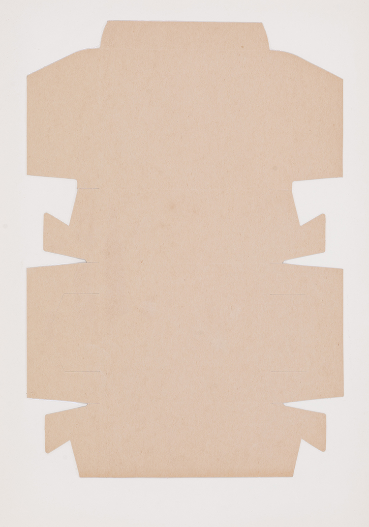 Laminated Unassembled Box by Iain Baxter