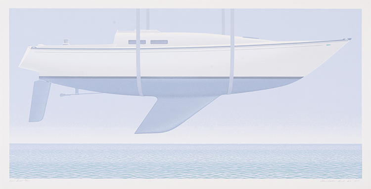 New Boat by Christopher Pratt