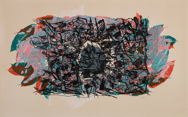 Feuilles V par Jean Paul Riopelle