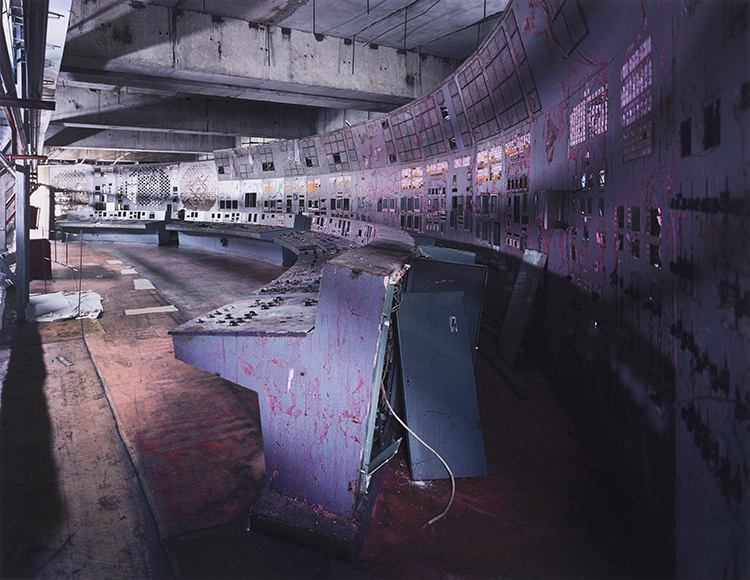 Unit 4 Control Room, Chernobyl by Robert Polidori