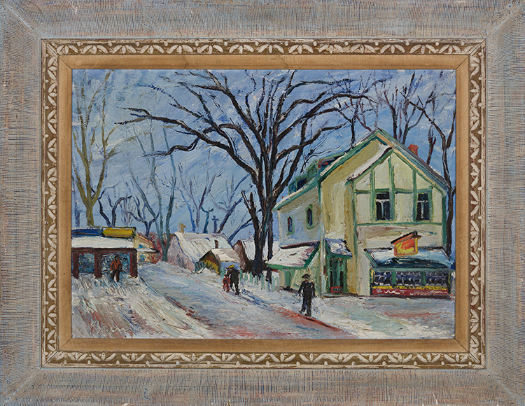 Street in Cartierville by Samuel Borenstein