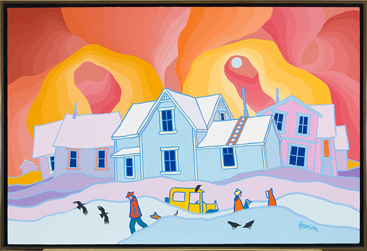 Snowdrift Days by Ted Harrison