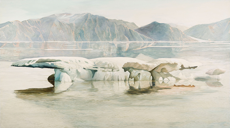 Bylot Iceberg by Ivan Trevor Wheale