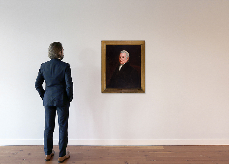 Portrait of a Gentleman by 19th Century Canadian School