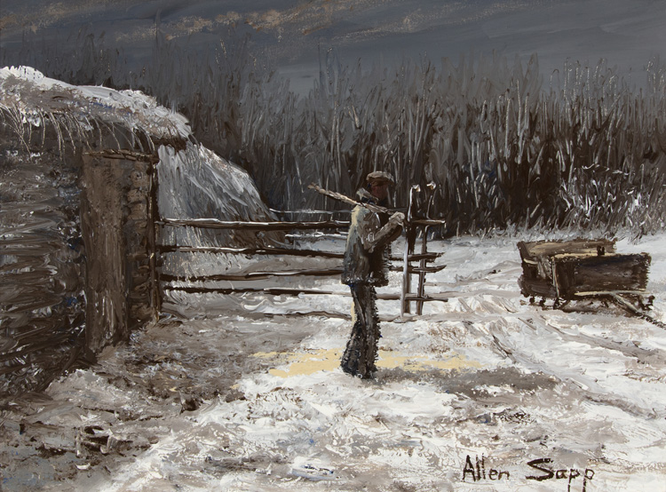 Going Back to His House by Allen Sapp