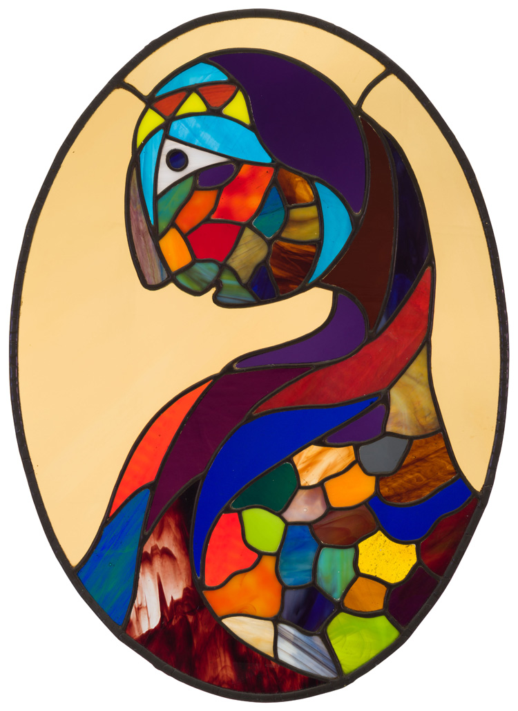 Untitled (Stained Glass #1) by Daphne Odjig