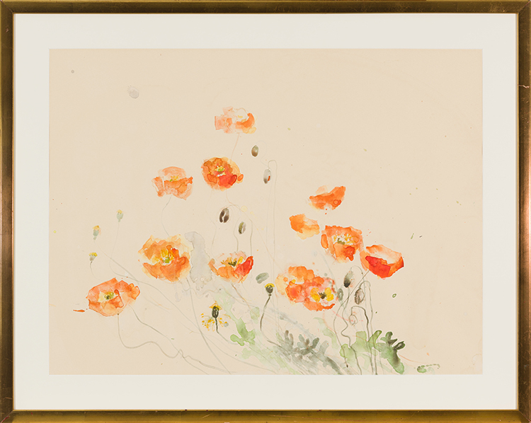 Poppies #5 par Molly Joan Lamb Bobak