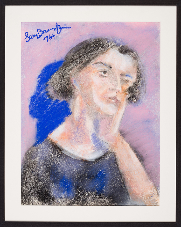 Portrait de femme by Samuel Borenstein