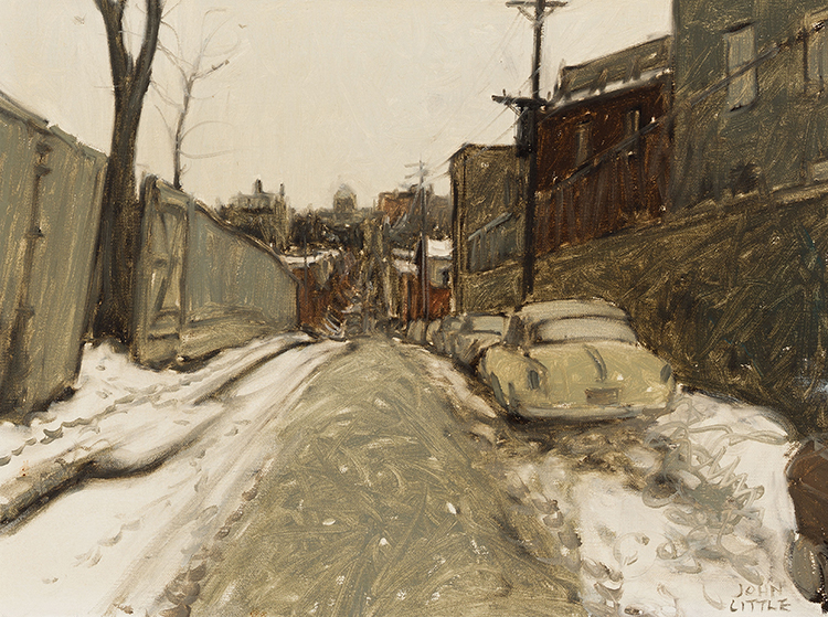 Legendary rue de Bullion d'autrefois, Montreal by John Geoffrey Caruthers Little