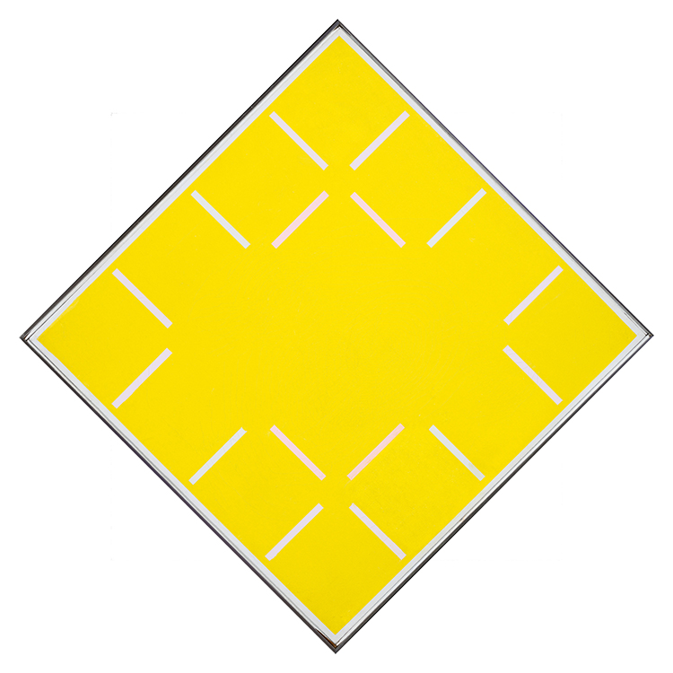 Jaune Astap (1ère version) by Yves Gaucher