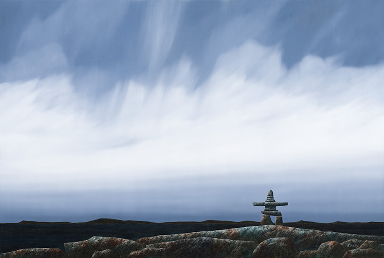 Inukshuk par Ken Kirkby