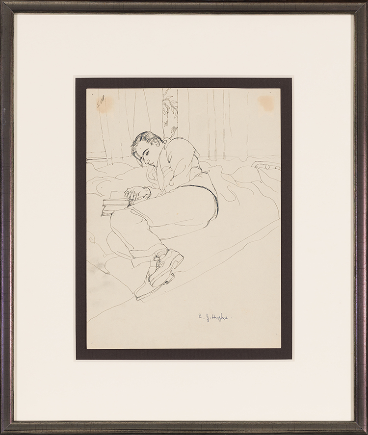 Gary, Reading by Edward John (E.J.) Hughes