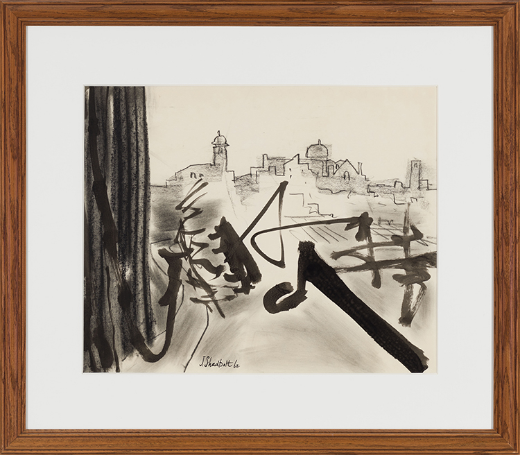 Italian Landscape by Jack Leonard Shadbolt