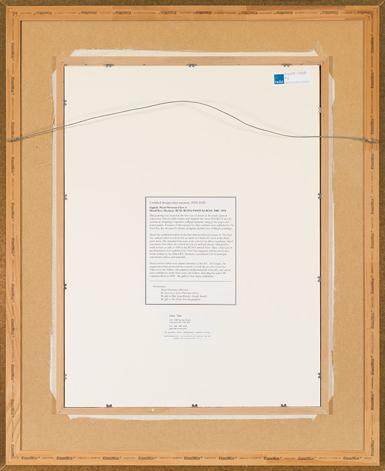 Design Class Exercise by Maud Sherman