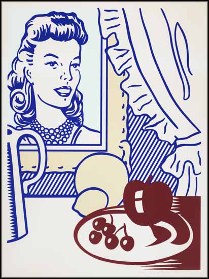 Still Life with Portrait (from Six Still Lifes Series) Lichtenstein, Roy