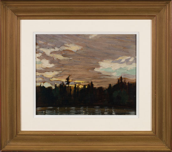Sunset, Beaver Lake by Doris Jean McCarthy