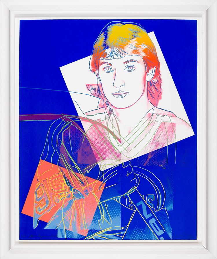 Wayne Gretzky #99 (F.&S. II.306) by Andy Warhol